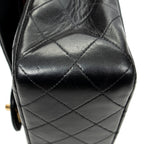 Shoulder Bag Classic Double Flap 26 Black Quilted Lambskin Leather