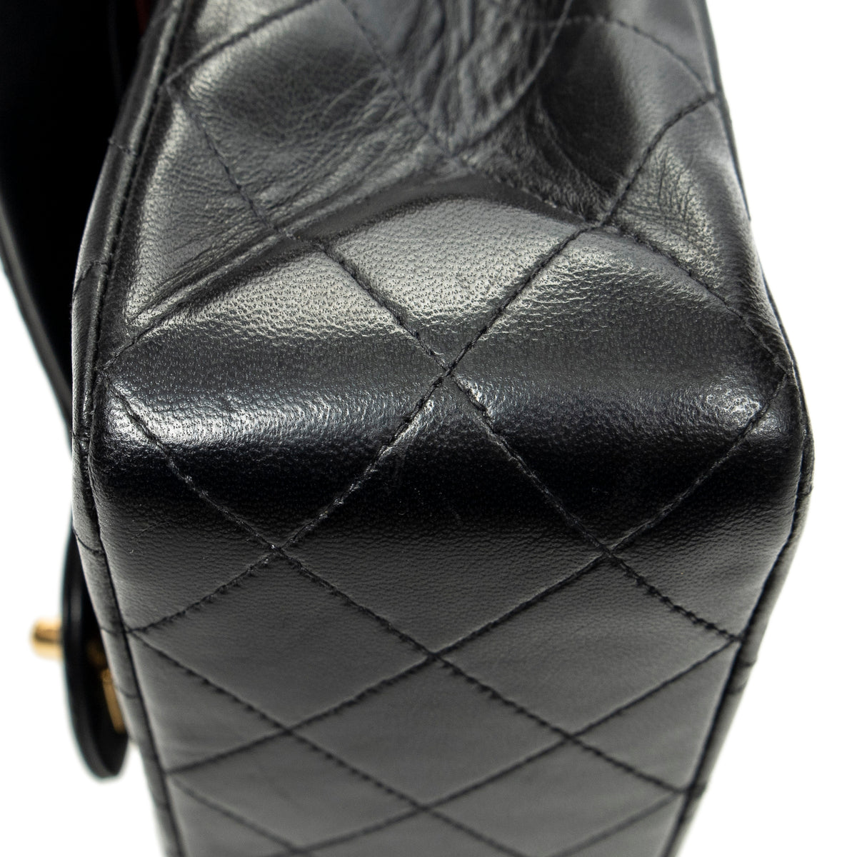 Shoulder Bag Classic Double Flap 26 Black Quilted Lambskin Leather