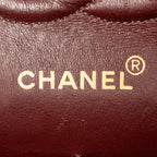 Shoulder Bag Classic Double Flap 26 Black Quilted Lambskin Leather