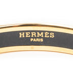 Bracelet Enamel Bangle PM Red Gold Plated