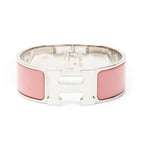 Bracelet Clic Clac H Bracelet GM Light Pink Silver Plated