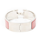 Bracelet Clic Clac H Bracelet GM Light Pink Silver Plated