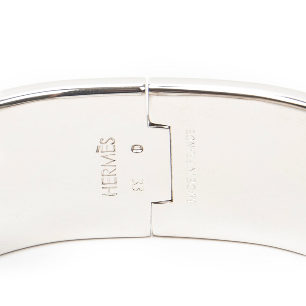 Bracelet Clic Clac H Bracelet GM Light Pink Silver Plated
