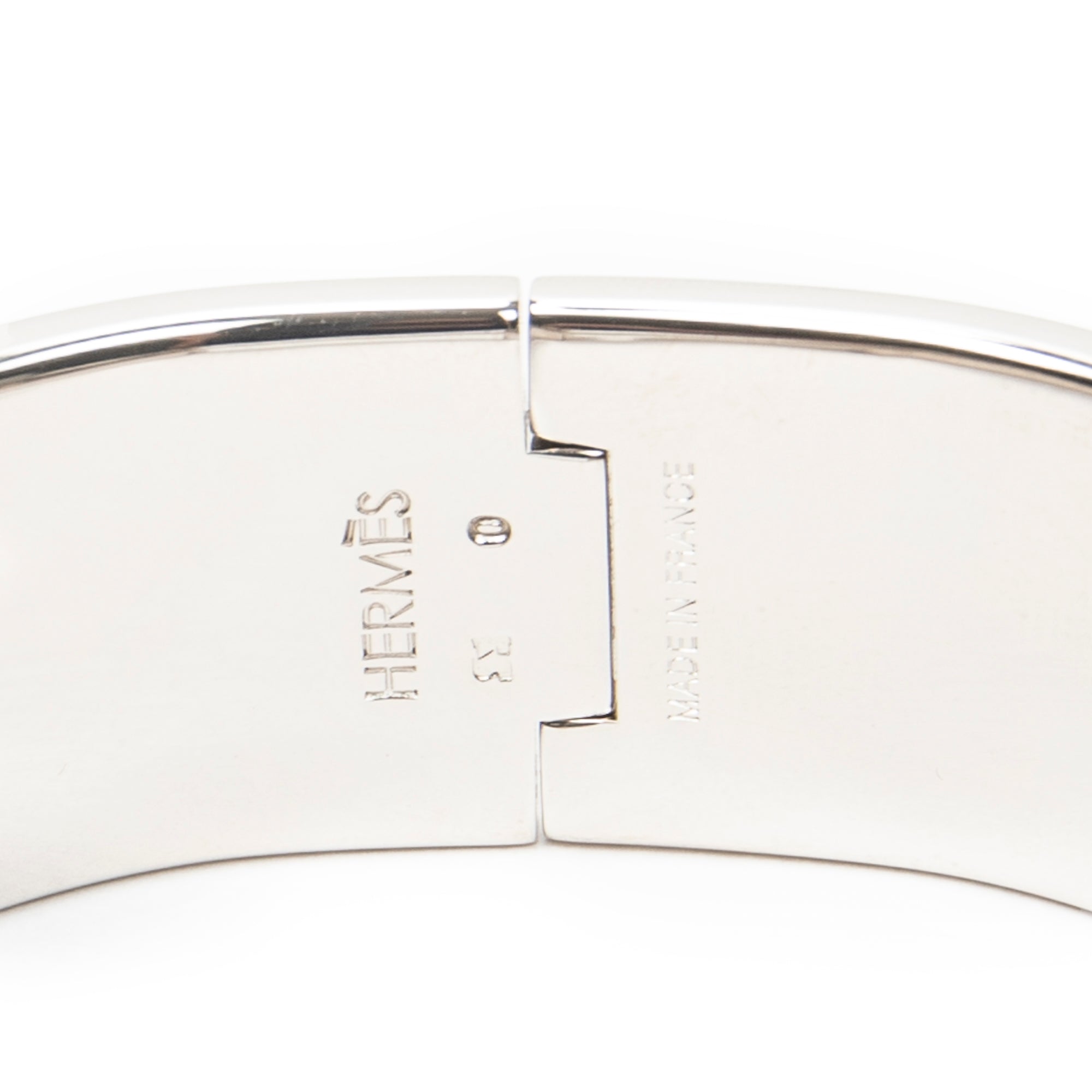 Bracelet Clic Clac H Bracelet GM Light Pink Silver Plated