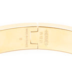 Bracelet Clic Clac H Bracelet PM Blue Gold Plated