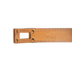 Bracelet Kelly Double Tour Bracelet Orange Swift Leather
