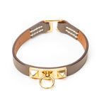 Bracelet Mini Rivale Bracelet T2 Grey Swift Leather