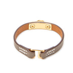 Bracelet Mini Rivale Bracelet T2 Grey Swift Leather