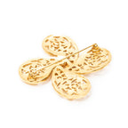 Brooch CC Paisley Brooch Gold Gold Plated