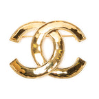 Brooch Large CC Brooch Gold Gold Plated