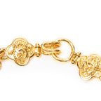 Necklace CC Clover Pendant Necklace Gold Gold Plated