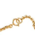 Necklace CC Heart Pendant Necklace Gold Gold Plated