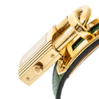 Watch Kelly Watch Green Courchevel Leather