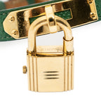 Watch Kelly Watch Green Courchevel Leather