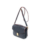 Shoulder Bag Pochette Metis Marine Monogram Empreinte