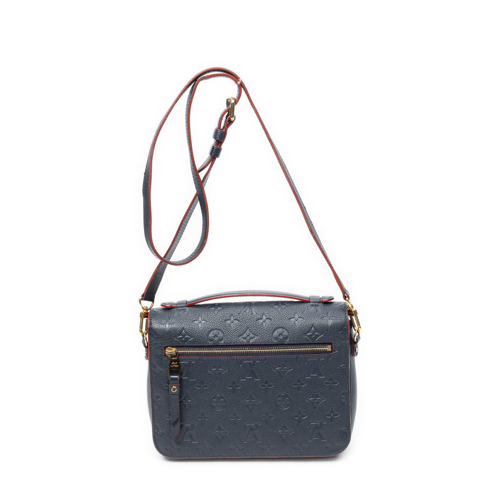 Shoulder Bag Pochette Metis Marine Monogram Empreinte