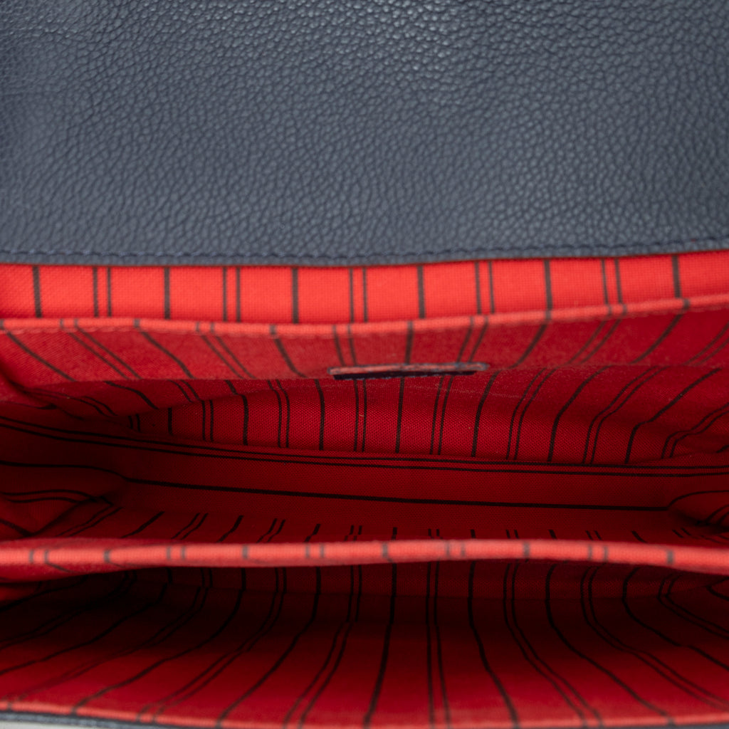 Shoulder Bag Pochette Metis Marine Monogram Empreinte