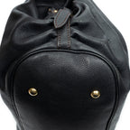 Shoulder Bag XL Hobo Black Mahina Leather