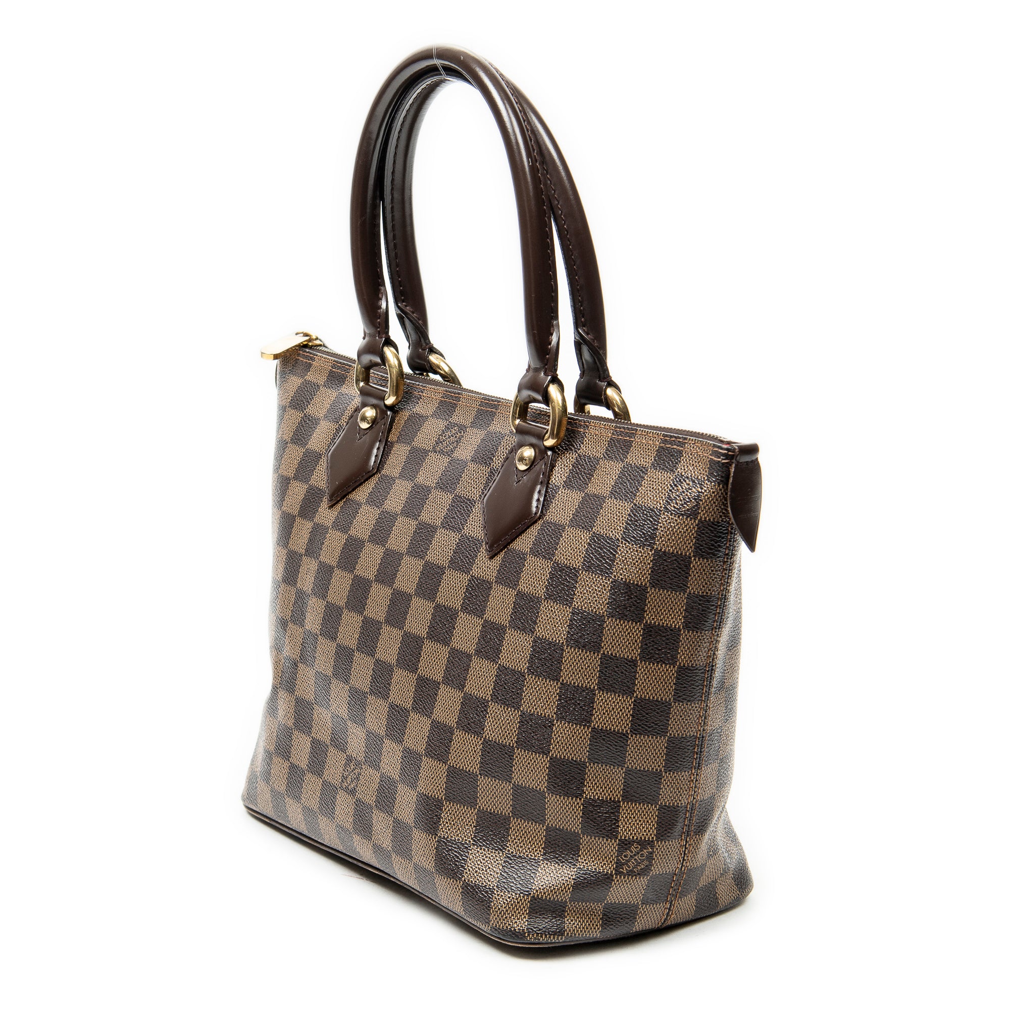 Shoulder Bag Saleya PM Brown Damier Ebene