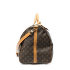 Travel Bag Keepall Bandouliere 60 Brown Monogram Canvas