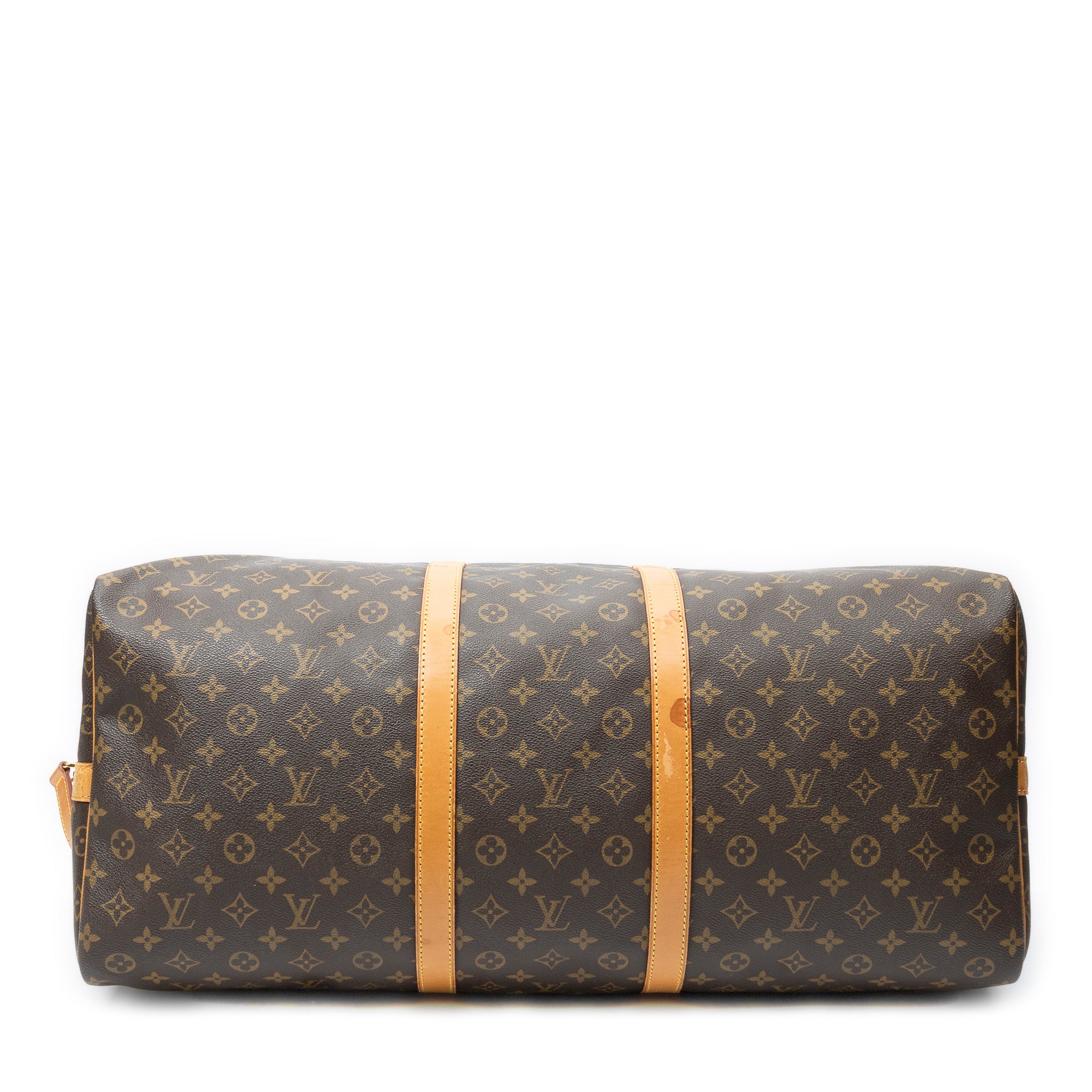 Travel Bag Keepall Bandouliere 60 Brown Monogram Canvas