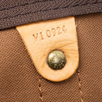 Travel Bag Keepall 55 Brown Monogram Canvas