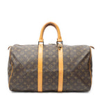 Travel Bag Keepall 45 Brown Monogram Canvas