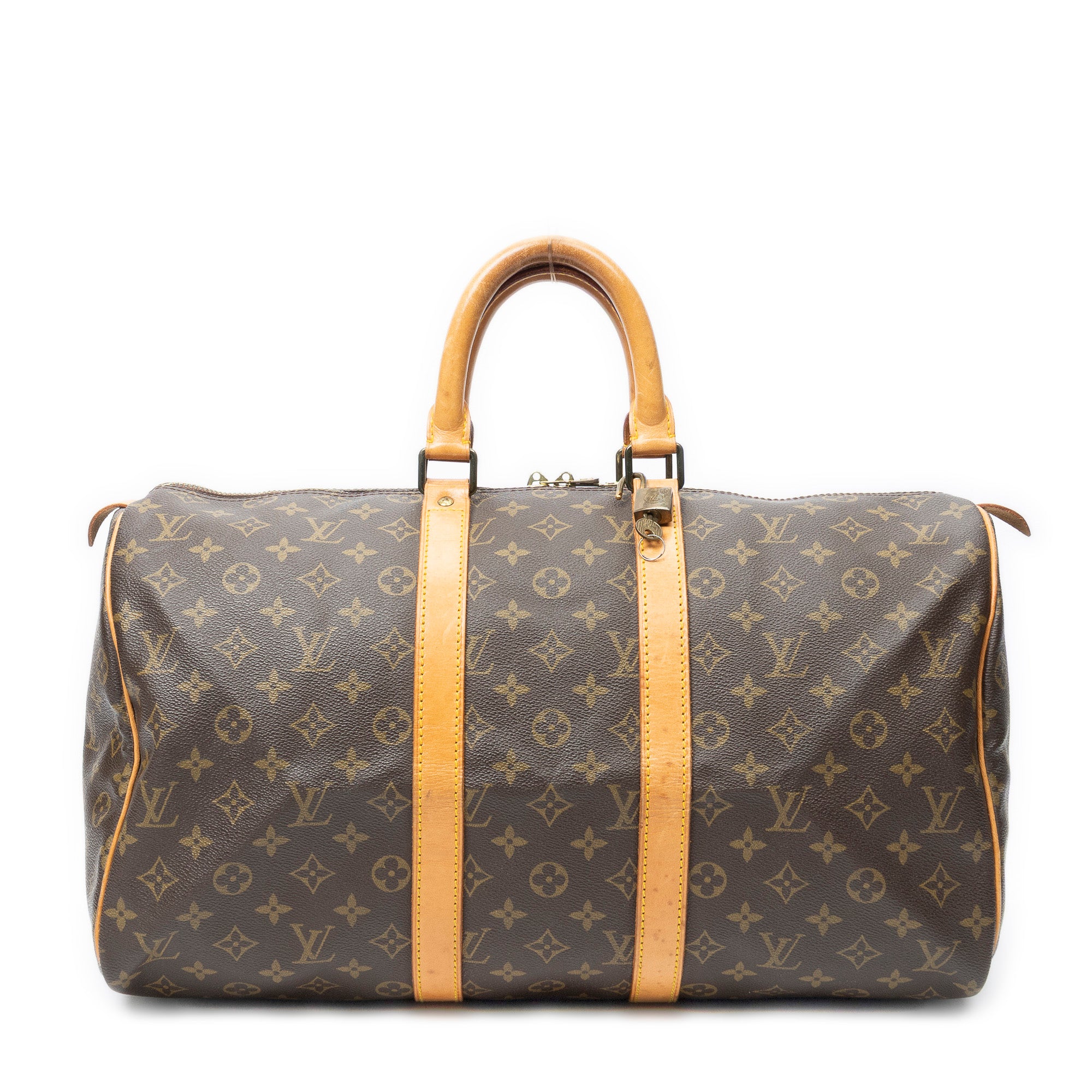 Travel Bag Keepall 45 Brown Monogram Canvas