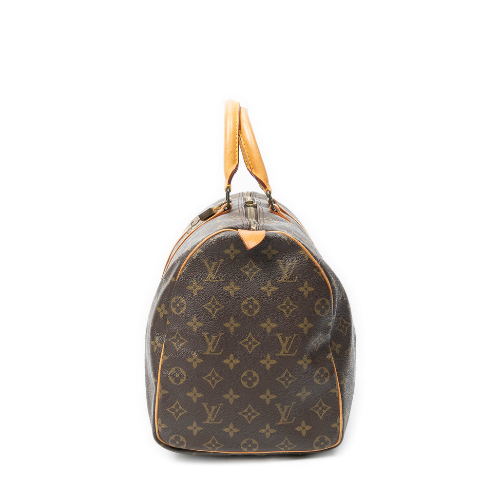 Travel Bag Keepall 45 Brown Monogram Canvas