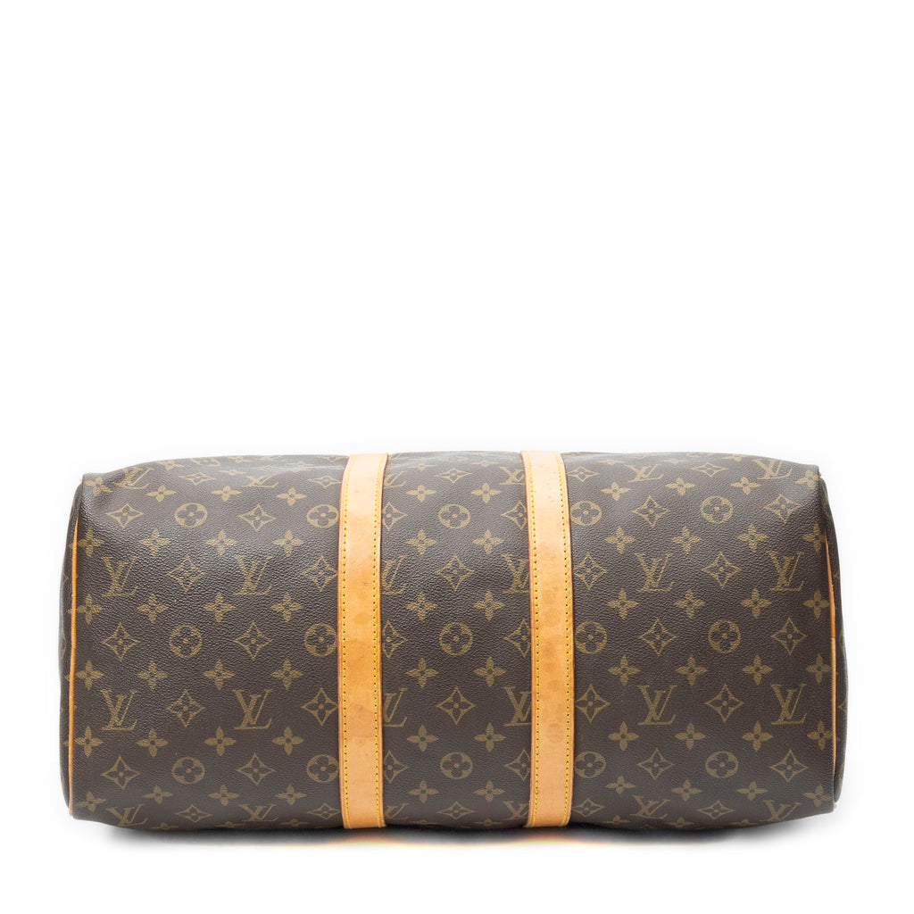Travel Bag Keepall 45 Brown Monogram Canvas