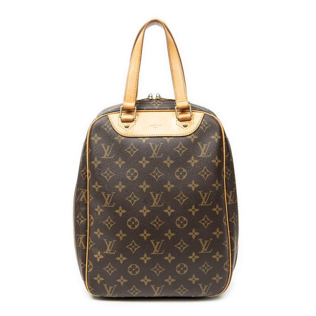 Handbag Excursion Brown Monogram Canvas
