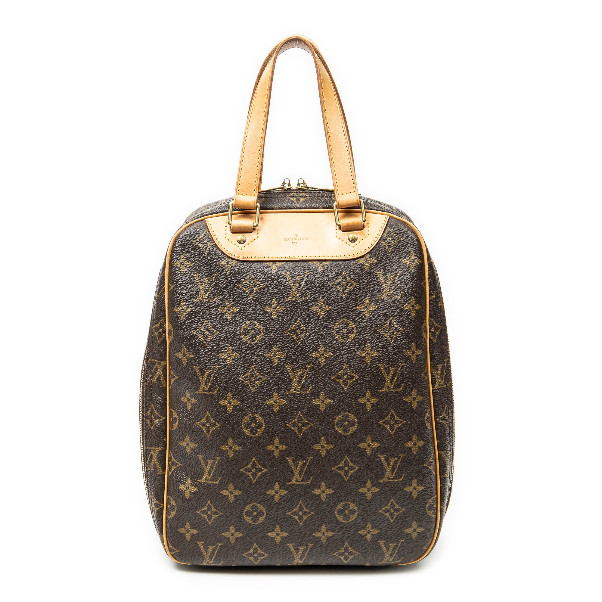Handbag Excursion Brown Monogram Canvas