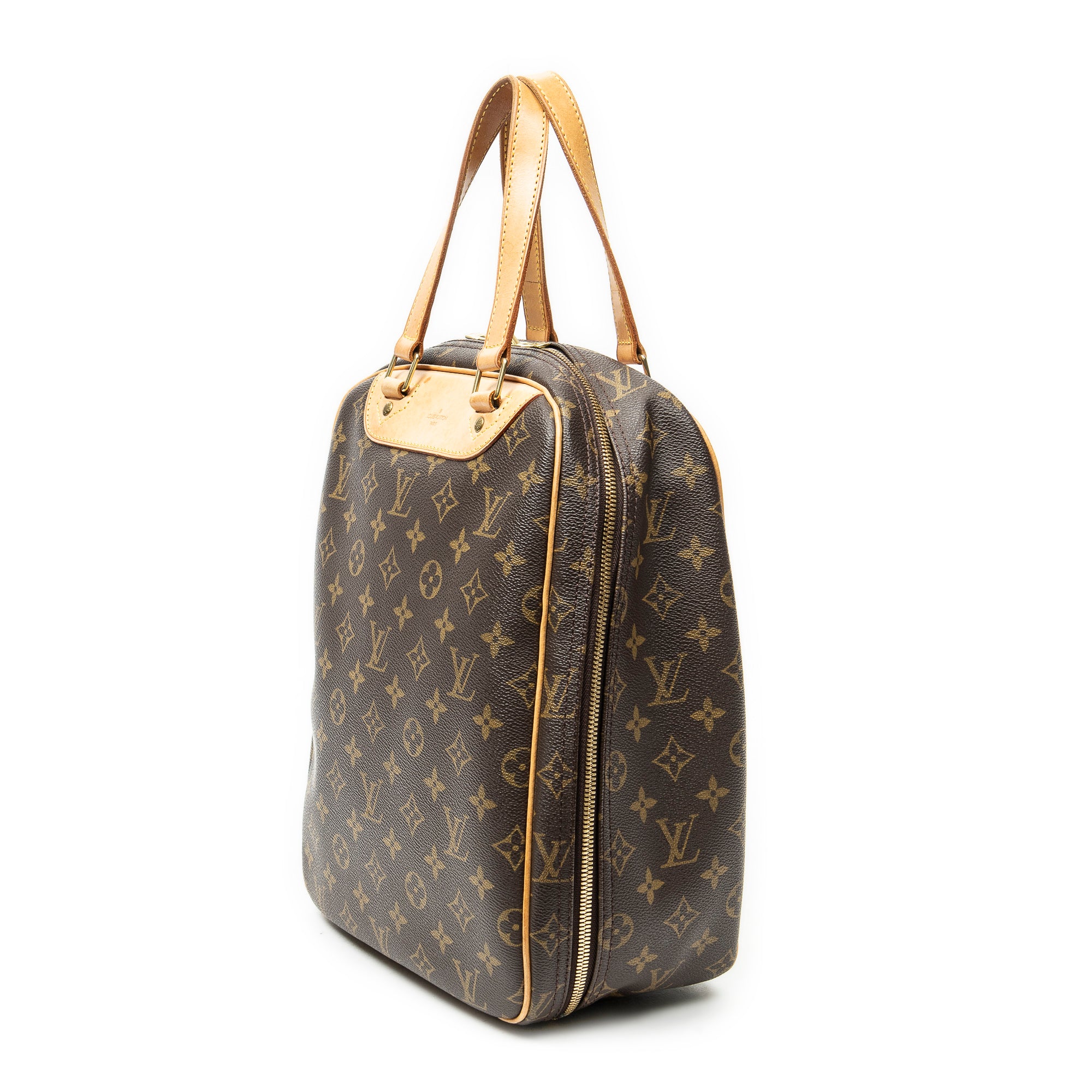Handbag Excursion Brown Monogram Canvas
