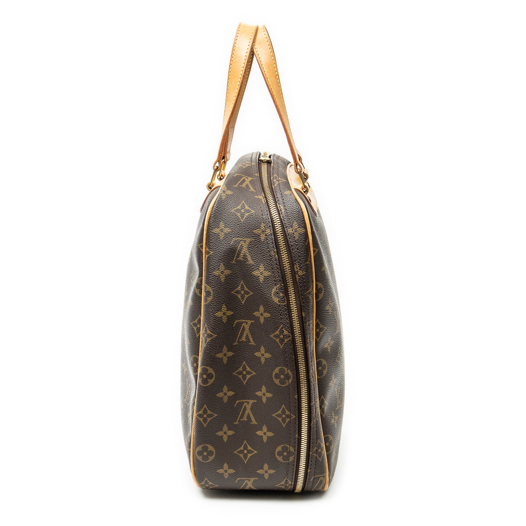 Handbag Excursion Brown Monogram Canvas
