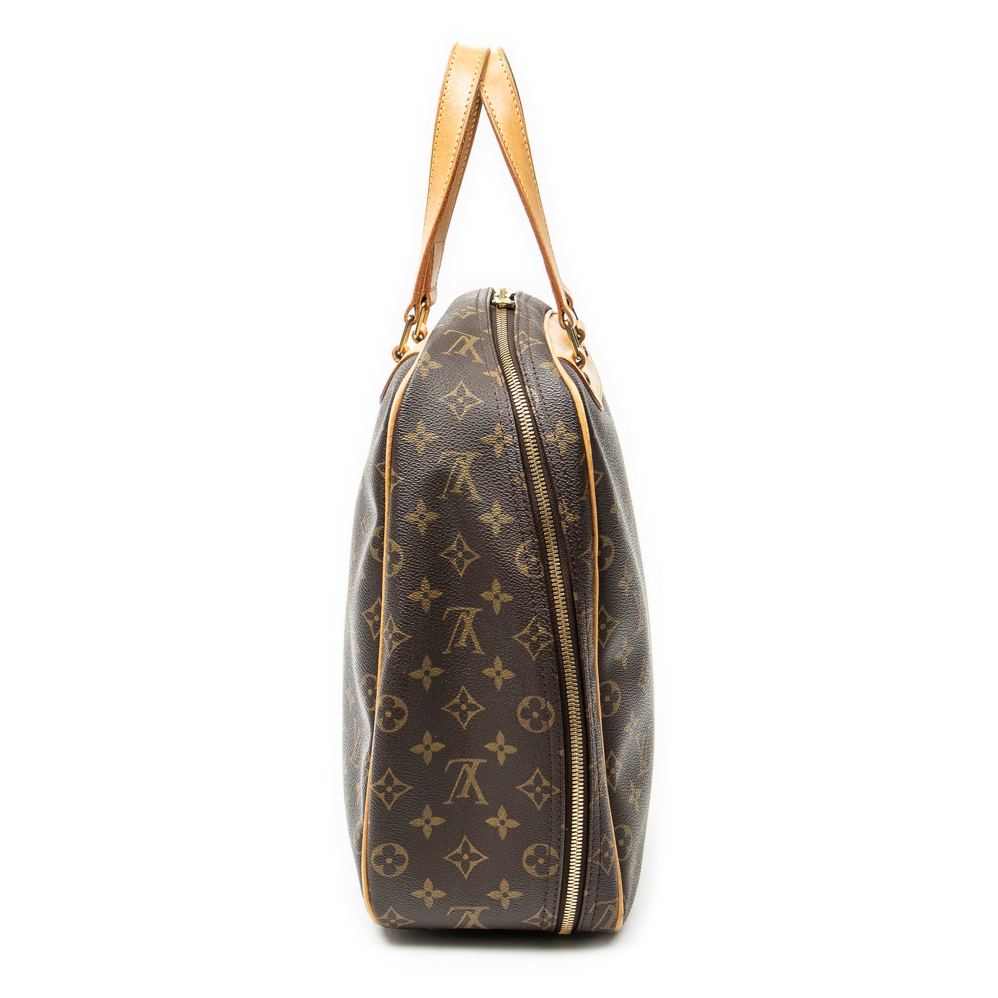 Handbag Excursion Brown Monogram Canvas