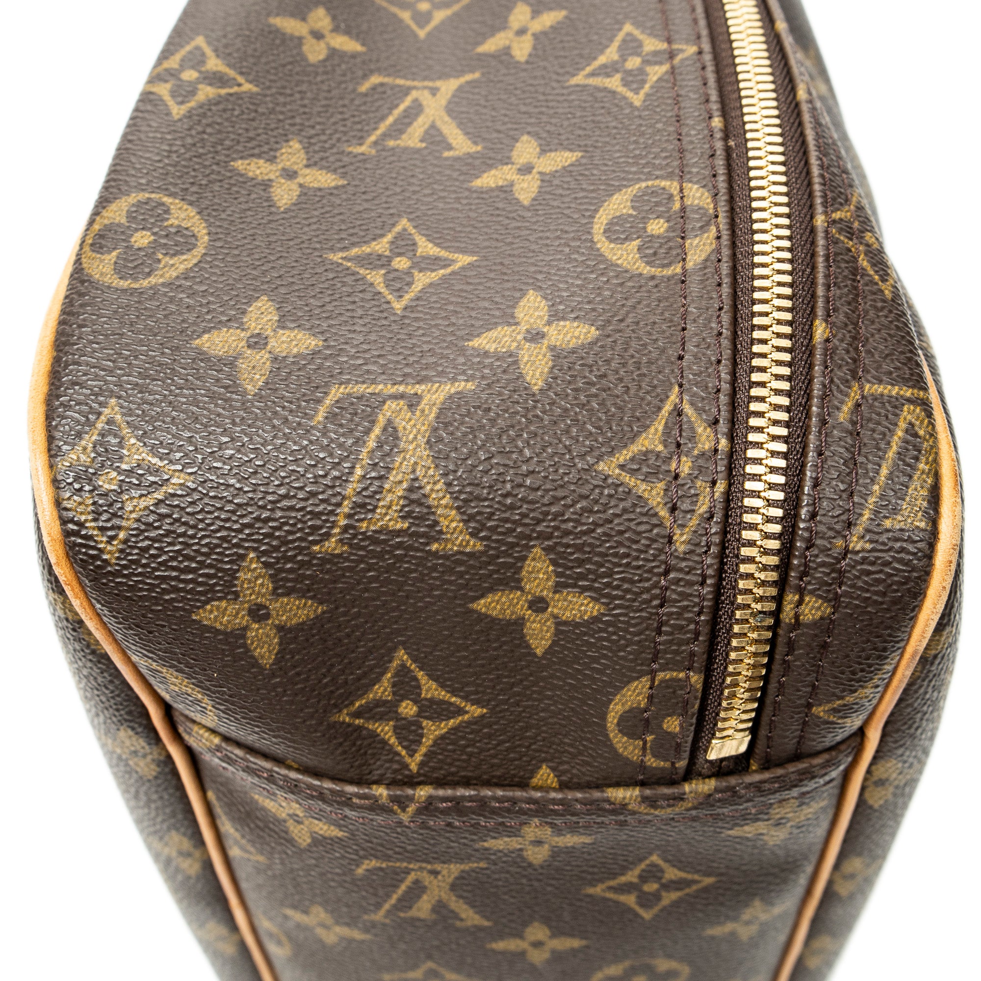 Handbag Excursion Brown Monogram Canvas