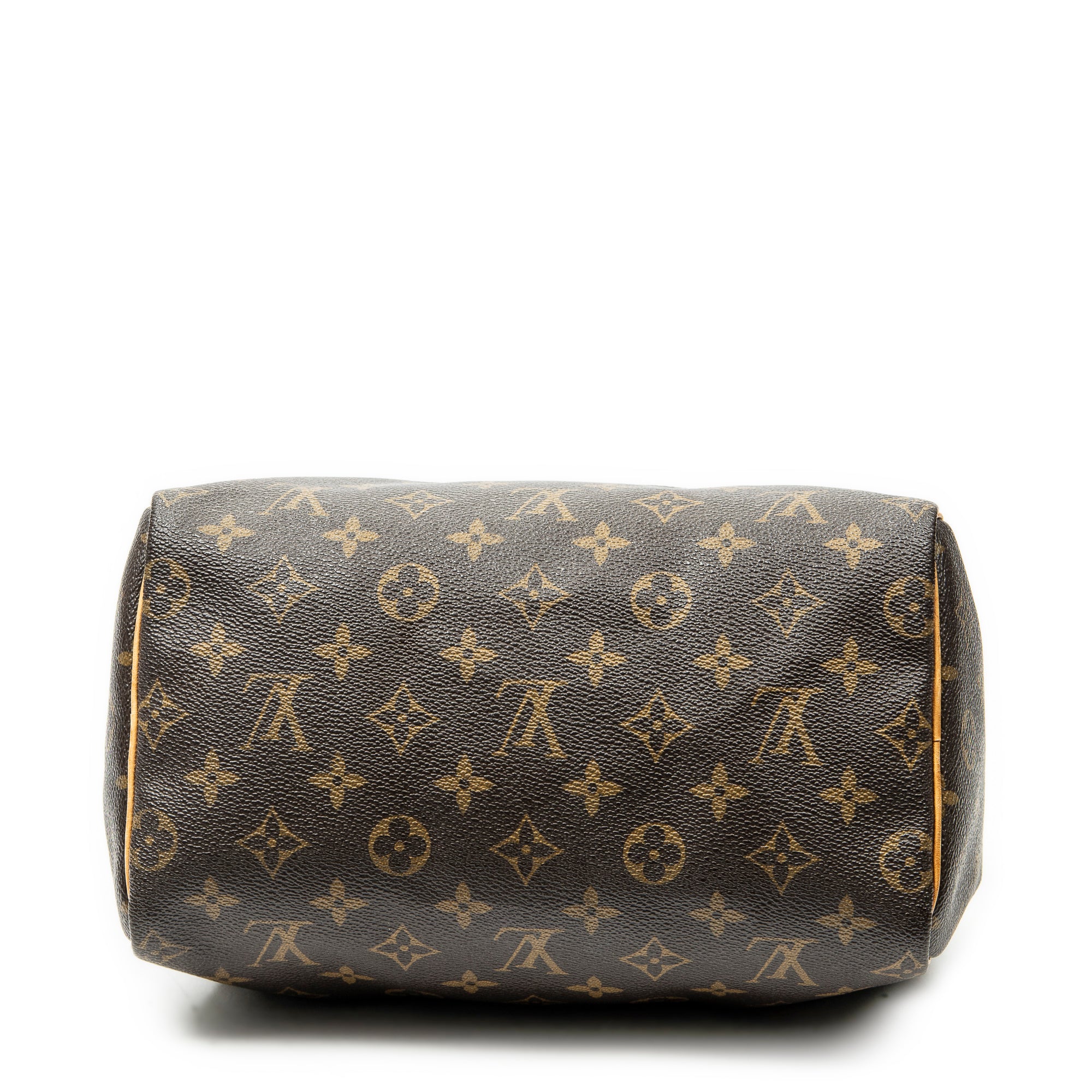 Handbag Speedy 25 Brown Monogram Canvas