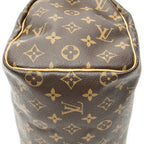 Handbag Speedy 25 Brown Monogram Canvas