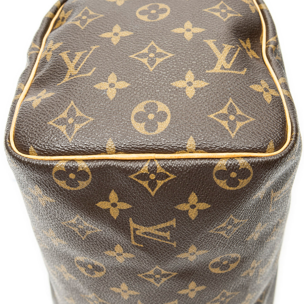 Handbag Speedy 25 Brown Monogram Canvas