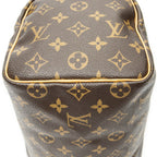 Handbag Speedy 25 Brown Monogram Canvas