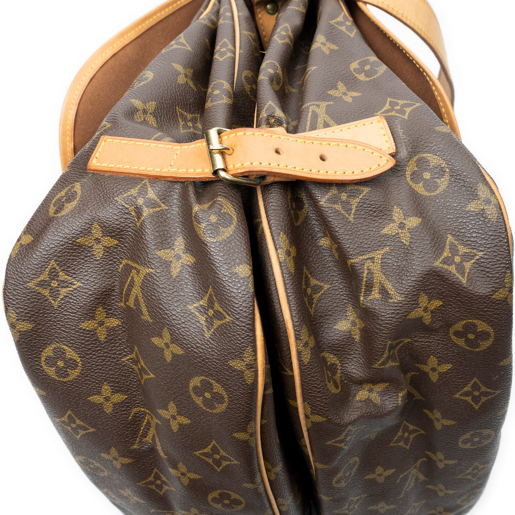 Shoulder Bag Saumur GM Brown Monogram Canvas