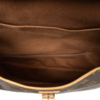Shoulder Bag Saumur GM Brown Monogram Canvas