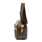 Shoulder Bag Reporter PM Brown Monogram Canvas