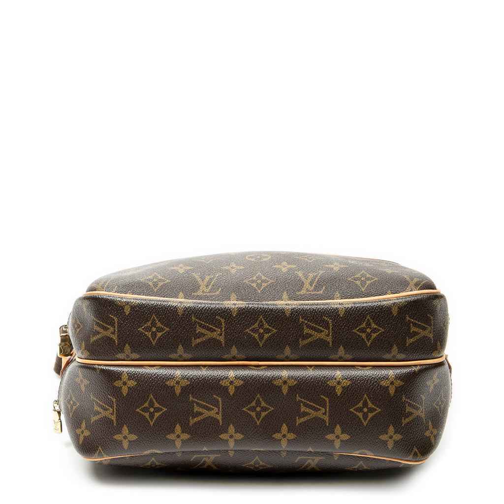 Shoulder Bag Reporter PM Brown Monogram Canvas