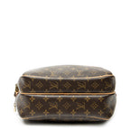 Shoulder Bag Reporter PM Brown Monogram Canvas