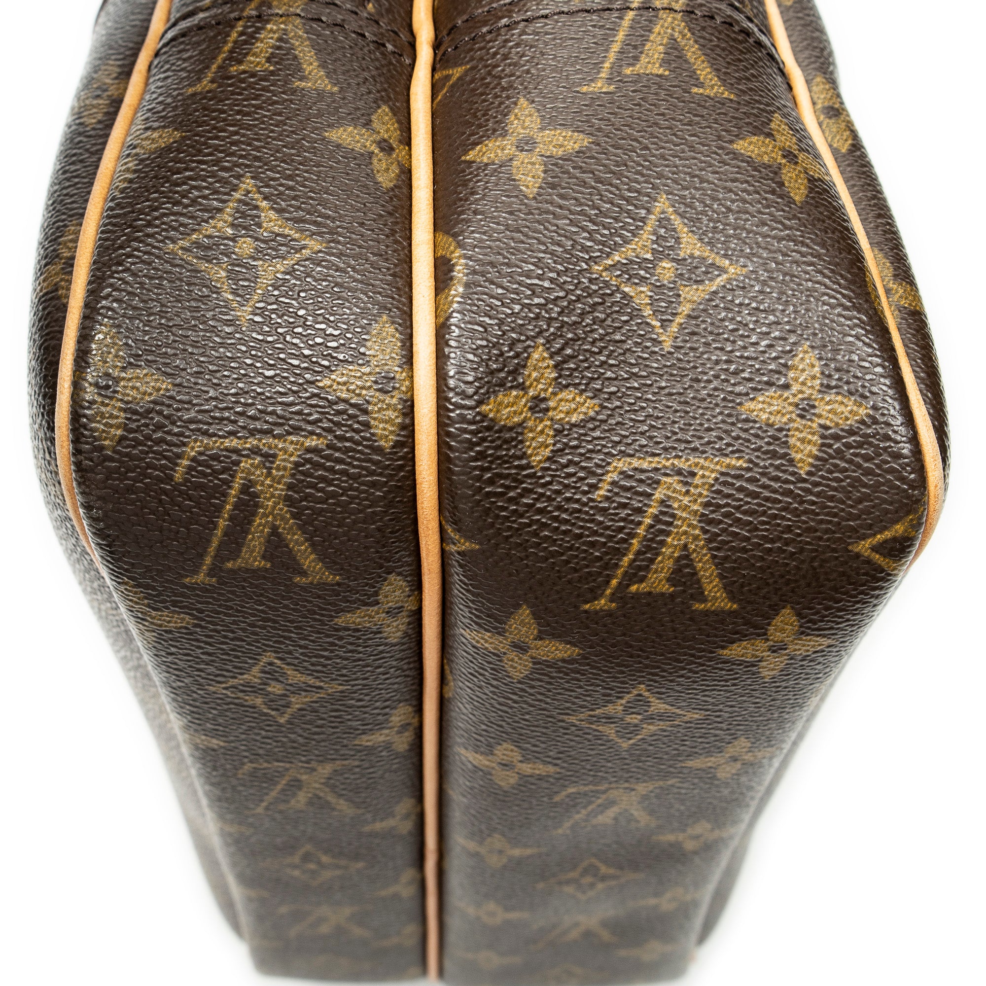 Shoulder Bag Reporter PM Brown Monogram Canvas