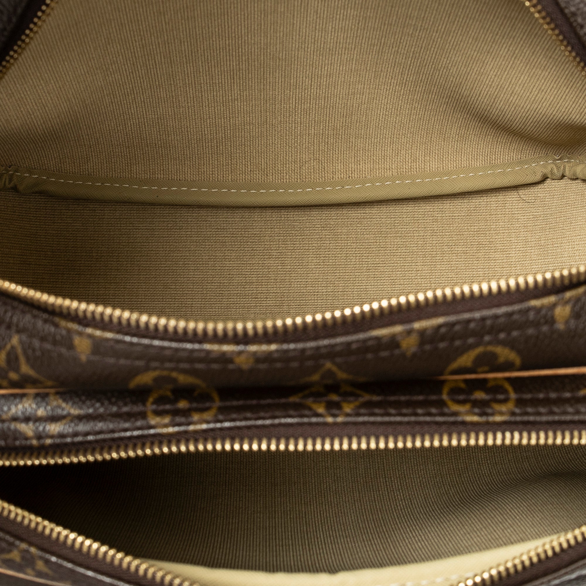 Shoulder Bag Reporter PM Brown Monogram Canvas