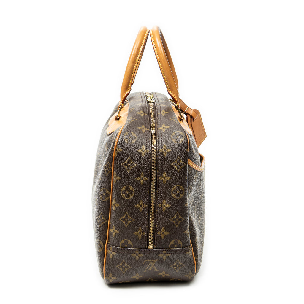Handbag Deauville Brown Monogram Canvas