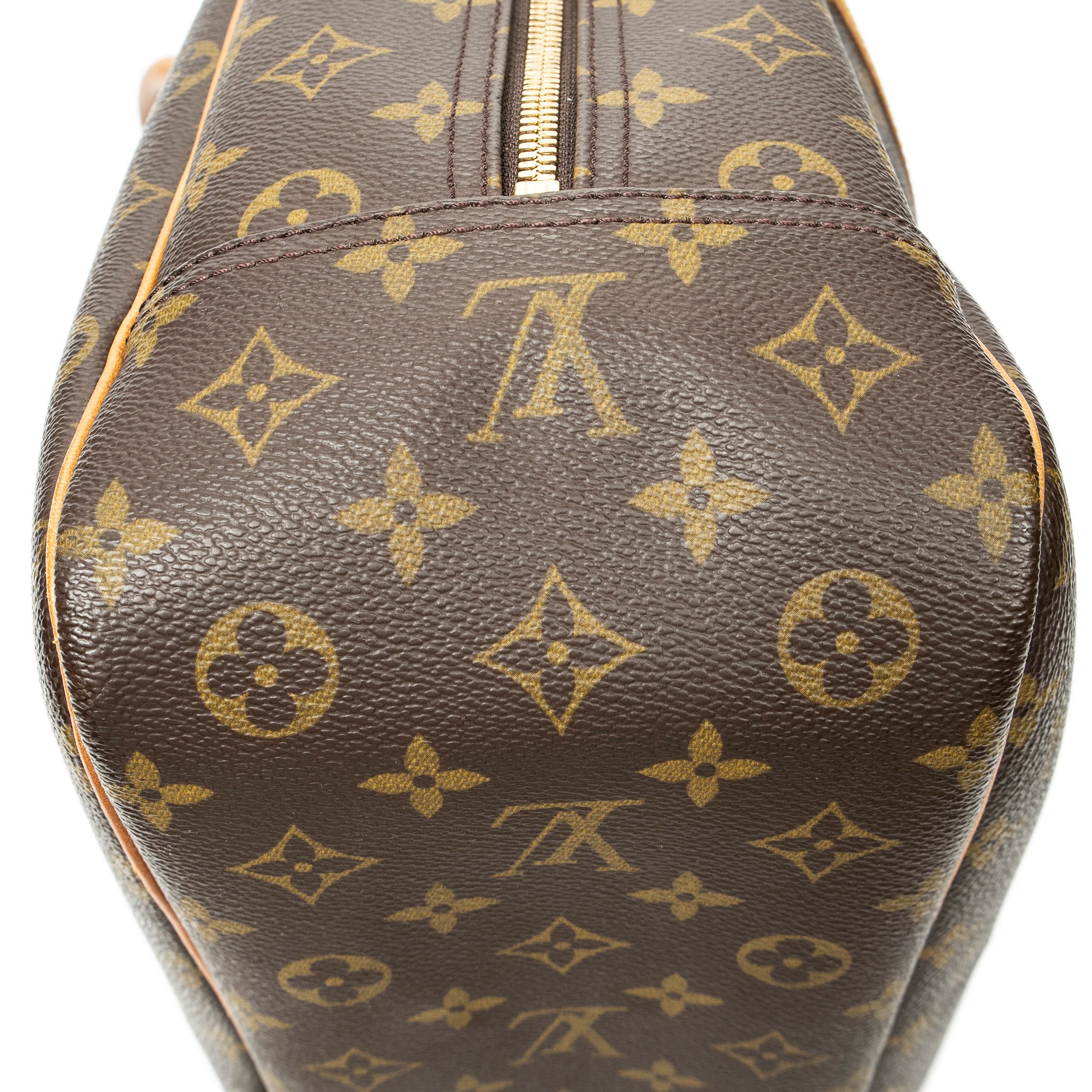 Handbag Deauville Brown Monogram Canvas