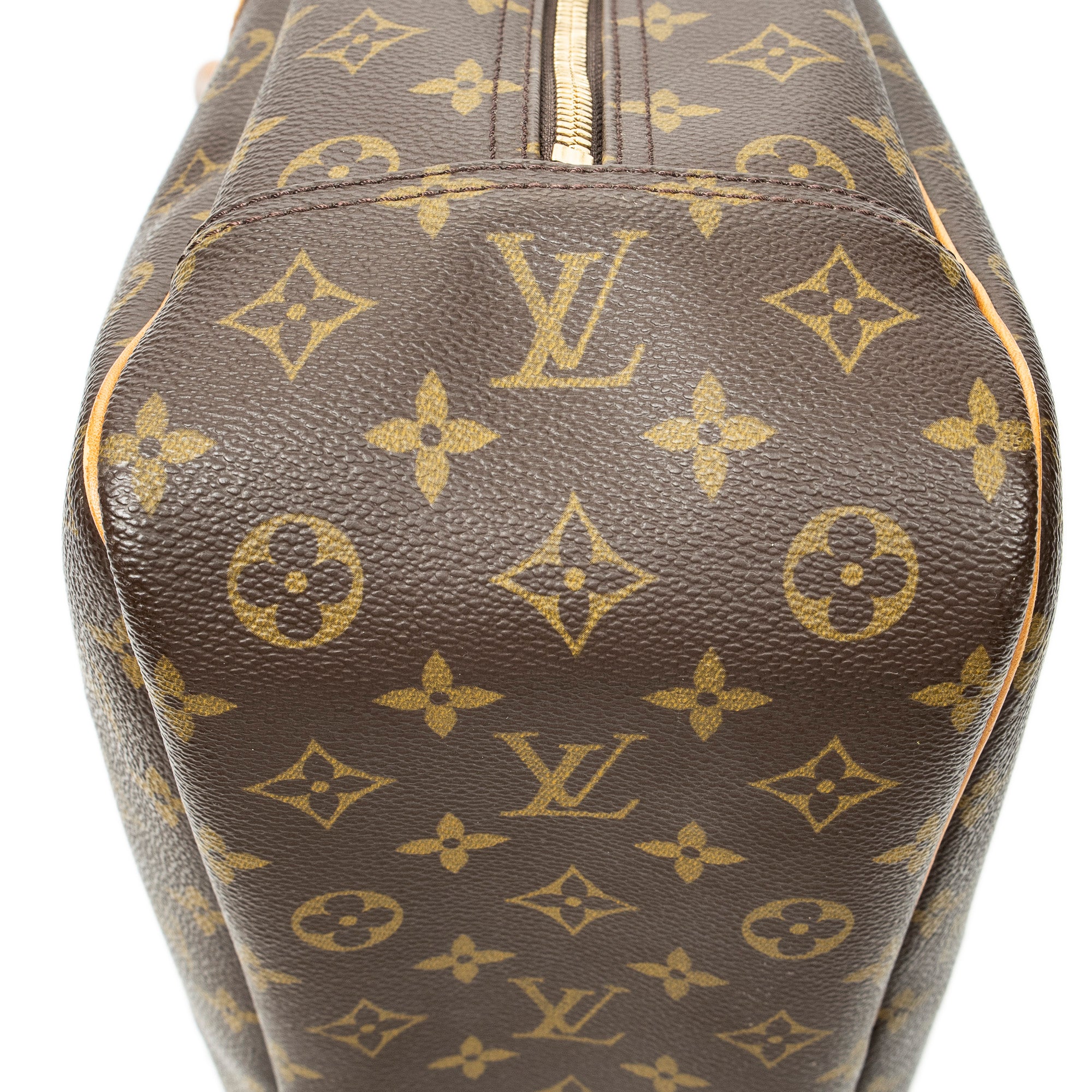 Handbag Deauville Brown Monogram Canvas